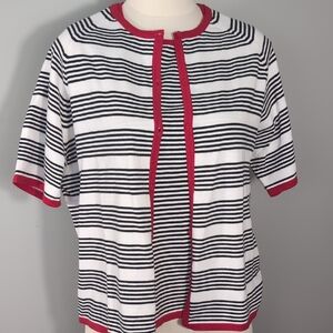 Pendleton Short Sleeve Sweater & Tank Set. XL.